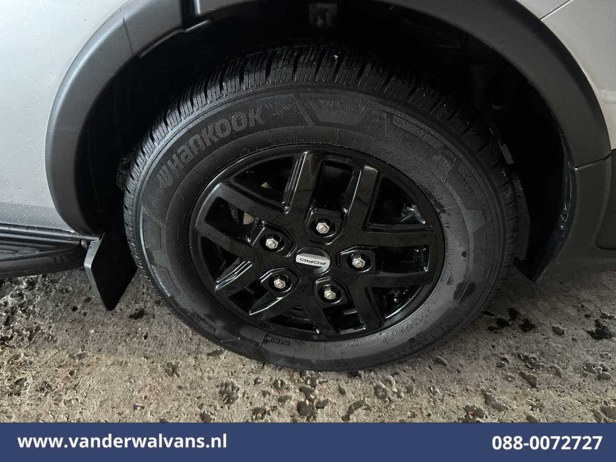 Ford Transit Custom Ford Transit Custom 2.0 TDCI 170pk L1H1 Euro6 Airco | Camera | LED | Apple Carplay | Cruisecontrol | Raptor grill | Leder Android Auto, LM velgen, Verwarmde voorruit, Parkeersensoren, Bijrijdersbank, 2500kg trekvermogen