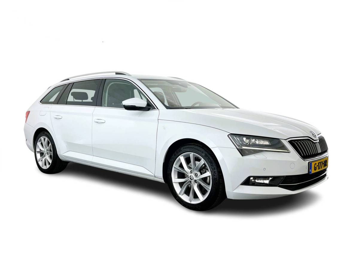 Škoda Superb ŠKODA Superb Combi 1.5 TSI ACT Style Business (INCL-BTW) Aut. *LEATHER-MICROFIBRE | XENON | CANTON-AUDIO | MEMORY-PACK | NAVI-FULLMAP | CAMERA | KEYLESS | HEATED-COMFORTSEATS | PRIVACY-GLASS | SHIFTPADDLES | ECC | PDC | CRUISE | 18”ALU*