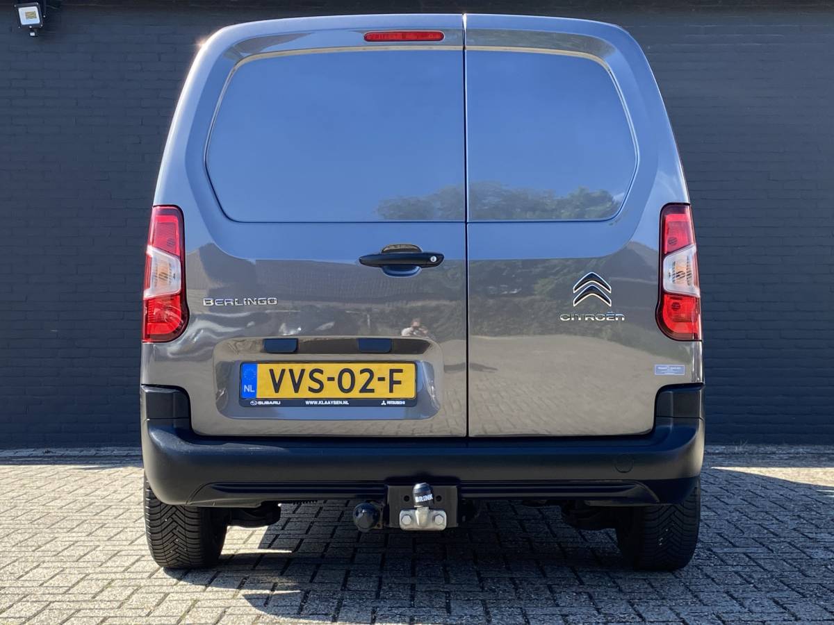 Citroën Berlingo Citroën Berlingo 1.5 BlueHDi 100 S&S L1 | apple carplay | trekhaak | schuifdeur | airco | houten laadvloer | 3 persoons | excl. BTW