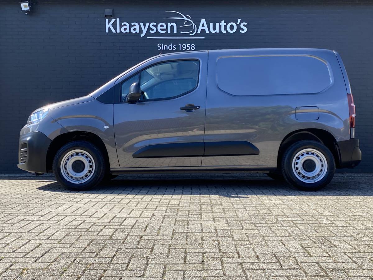 Citroën Berlingo Citroën Berlingo 1.5 BlueHDi 100 S&S L1 | apple carplay | trekhaak | schuifdeur | airco | houten laadvloer | 3 persoons | excl. BTW