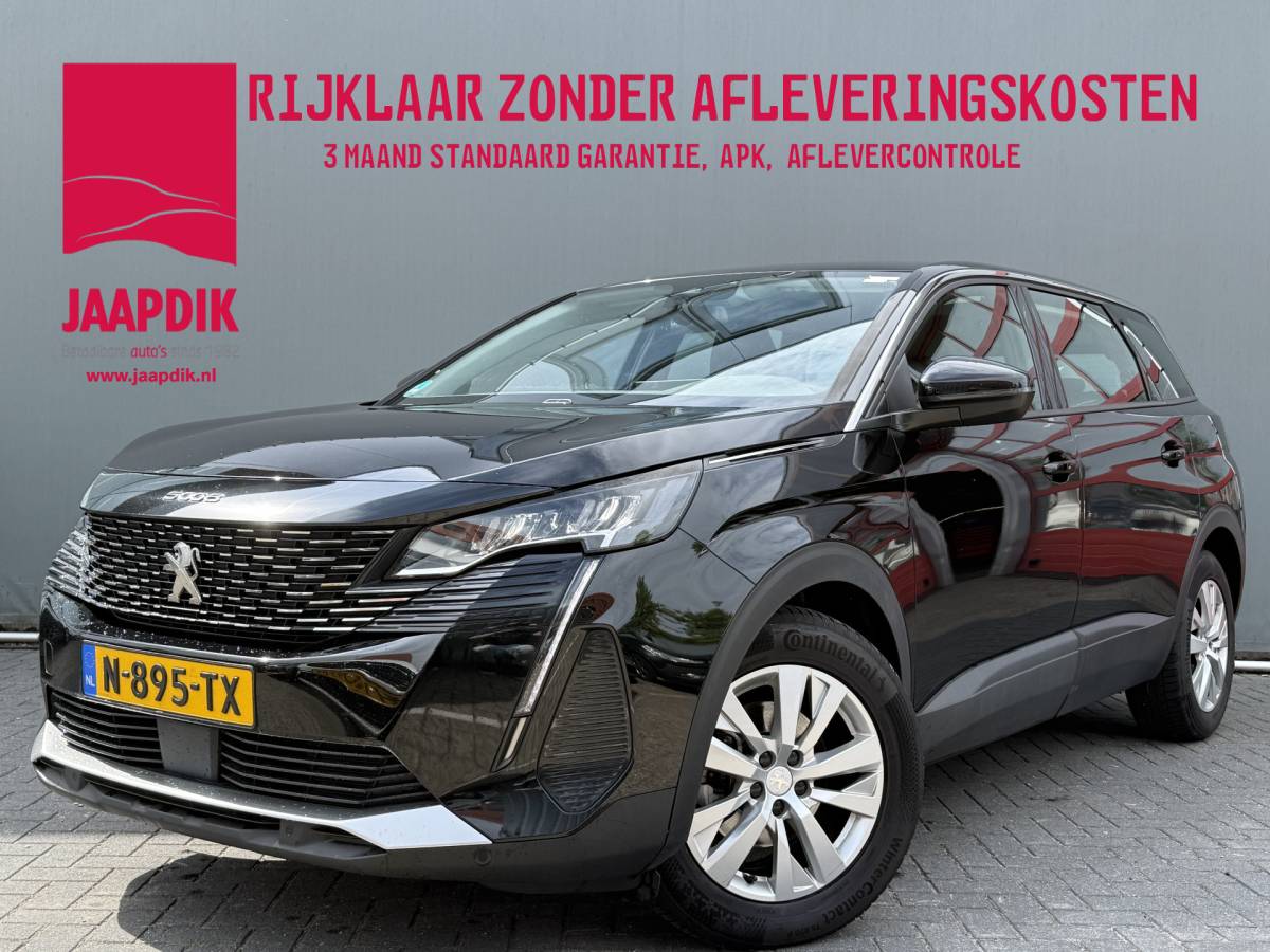 Peugeot 5008 Peugeot 5008 BWJ 2022 1.5 BlueHDI 131PK Active Pack Business TREKHAAK | FULL LED | 360 CAMERA | DAB+ | CARPLAY + ANDROID | NAVI | CLIMA | CRUISE | LMV | PDC