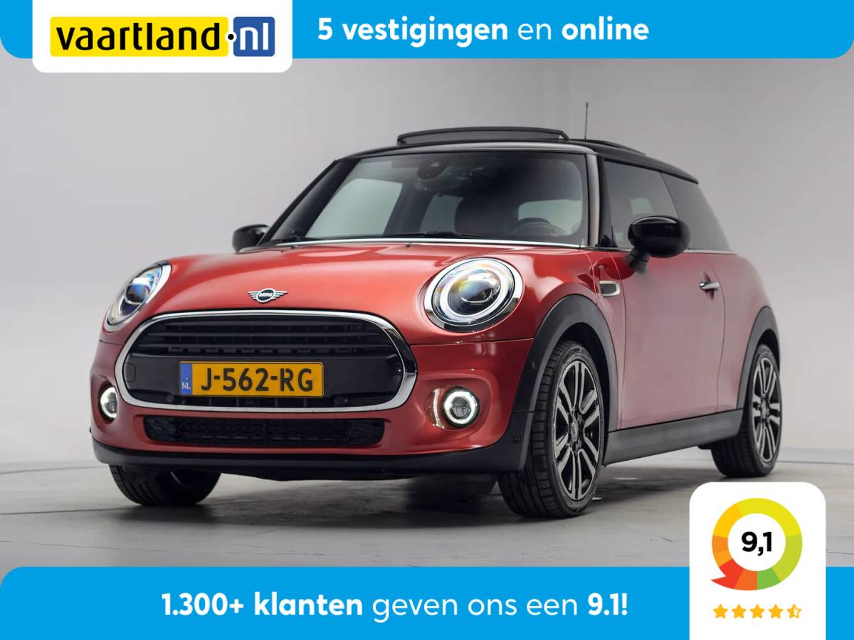MINI Cooper Mini Cooper 1.5 Cooper Summer Red Edition Aut. [ Panorama LED Head-up Leder ]