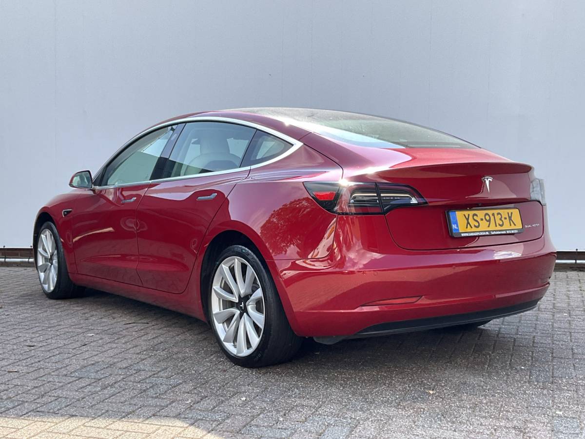 Tesla Model 3 Tesla Model 3 351pk Long Range AWD 75 kWh Incl.BTW Panorama Design