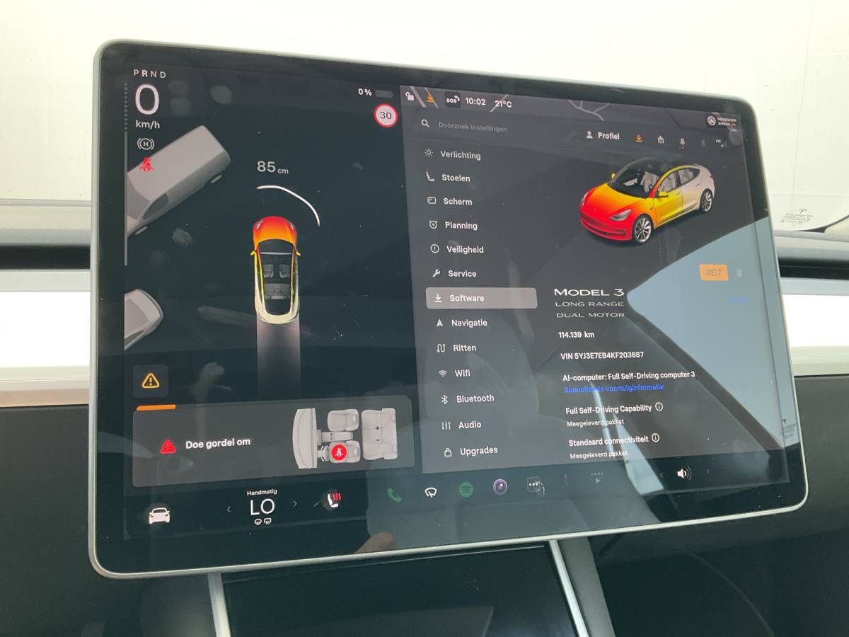 Tesla Model 3 Tesla Model 3 351pk Long Range AWD 75 kWh Incl.BTW Panorama Design