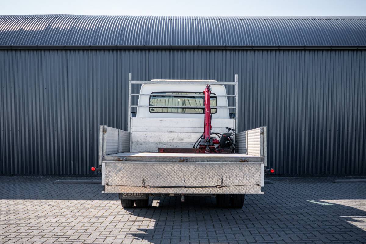 Iveco Daily Iveco Daily 50C15 3.0L | Open Laadbak | Kraan | Euro 6 | 1ste Eigenaar| 146 PK | 3-Zits