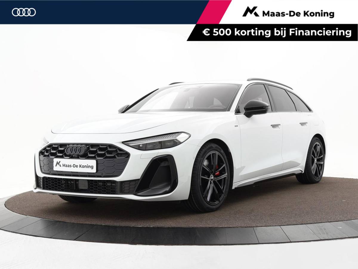 Audi A5 Audi A5 Avant 2.0 367pk S-tronic e-hybrid quattro S edition · 360 Camera · Wegklapbare Trekhaak · Bang & Olufsen Audio · Bijrijder Display · Zwart Optiek · 19” Inch · Garantie t/m 26-07-2030 of 100.000