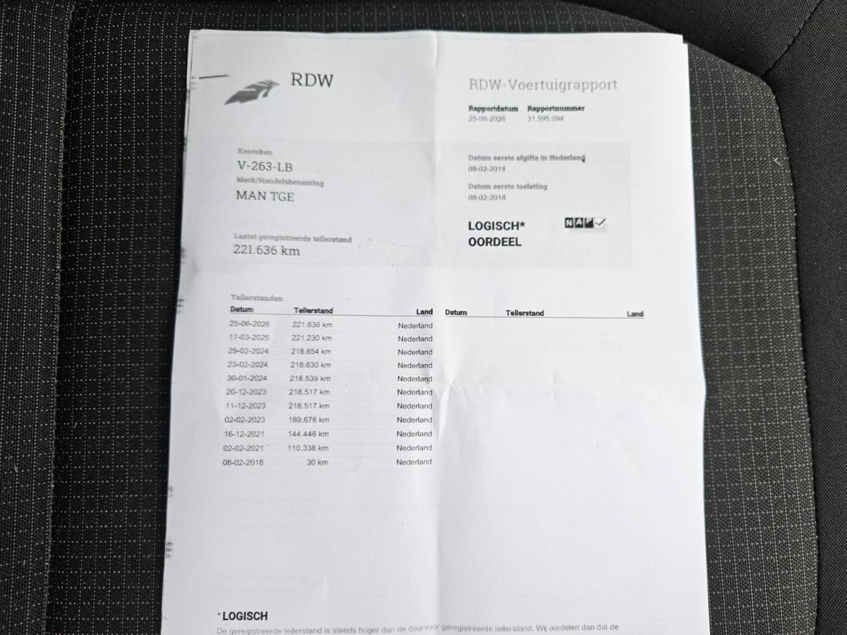 MAN TGE MAN TGE 2.0 TDI L3H3 Airco Trekhaak Onderhouden NAP