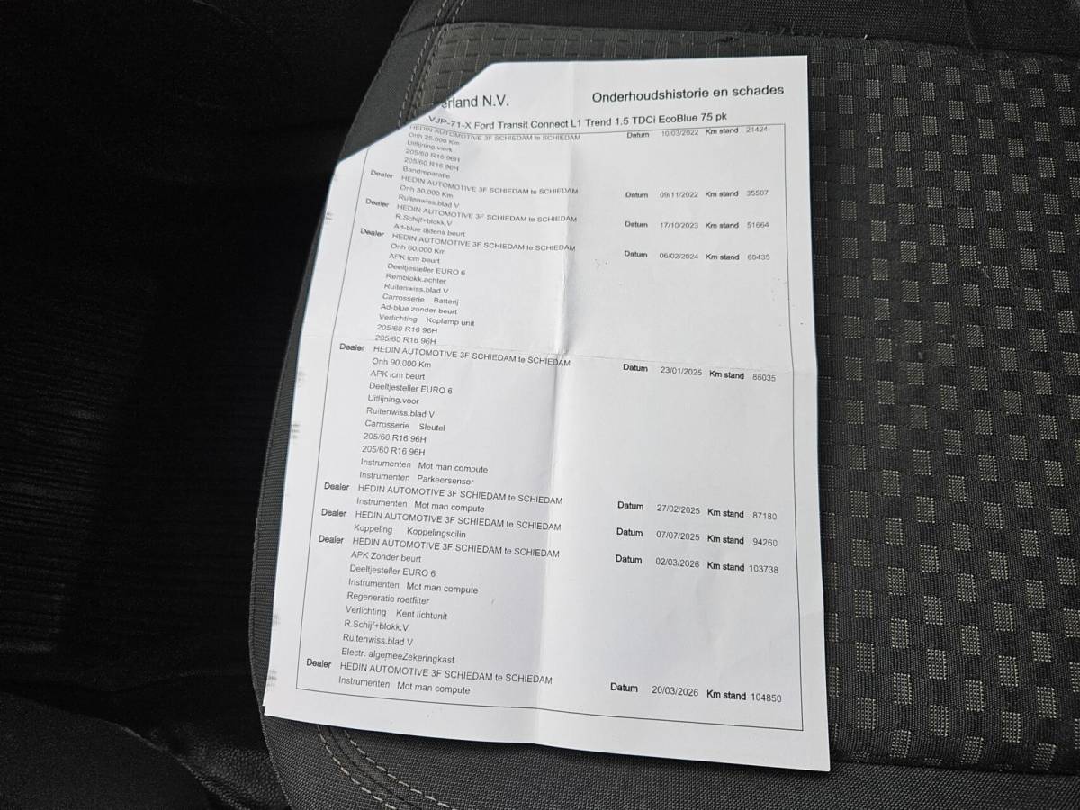 Ford Transit Connect Ford Transit Connect 1.5 EcoBlue L1 Airco Camera Navi Trekh
