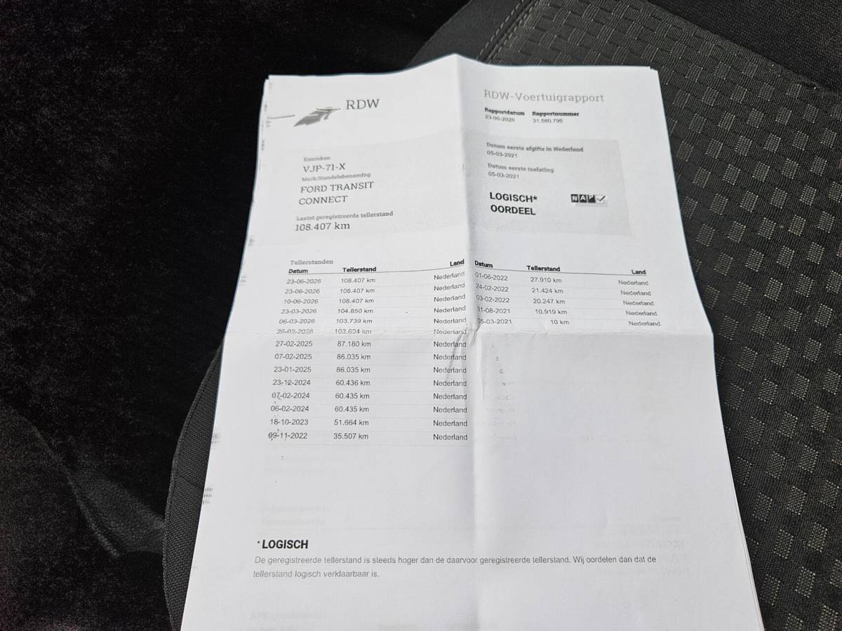 Ford Transit Connect Ford Transit Connect 1.5 EcoBlue L1 Airco Camera Navi Trekh