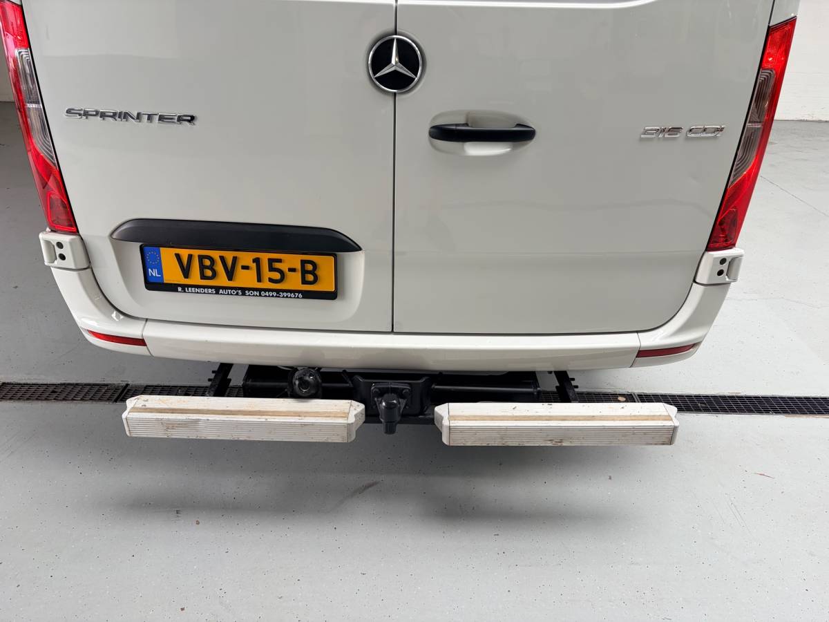 Mercedes-Benz Sprinter Mercedes-Benz Sprinter Servicewagen automaat 316 160PK 2.2 CDI euro6 L2H2 Trekhaak 3500KG! Kasten, Victron V230, RIJKLAARPRIJS!