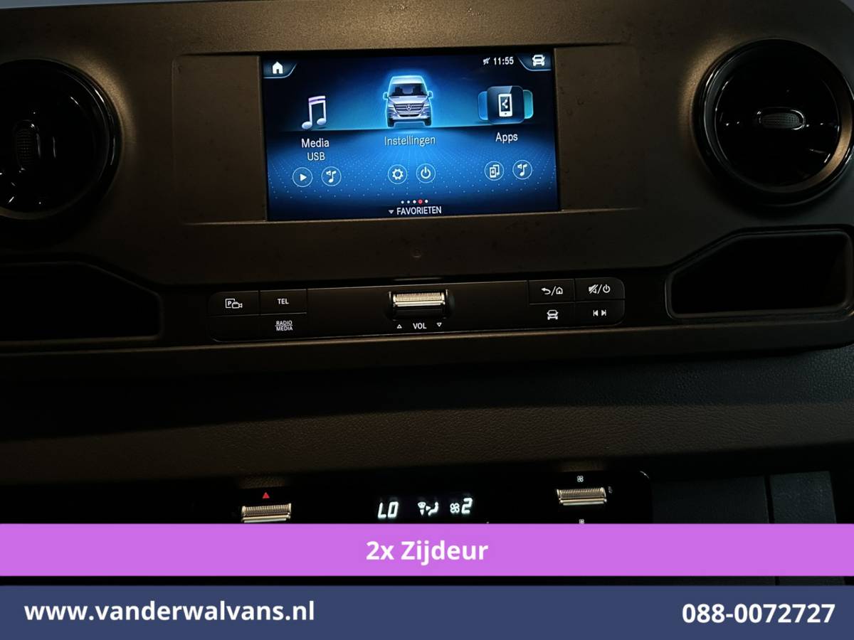 Mercedes-Benz Sprinter Mercedes-Benz Sprinter 315 CDI 150pk L3H2 Euro6 Airco | 2x Zijdeur | Camera | Apple Carplay | Chauffeursstoel Android Auto, Parkeersensoren, Tachograaf