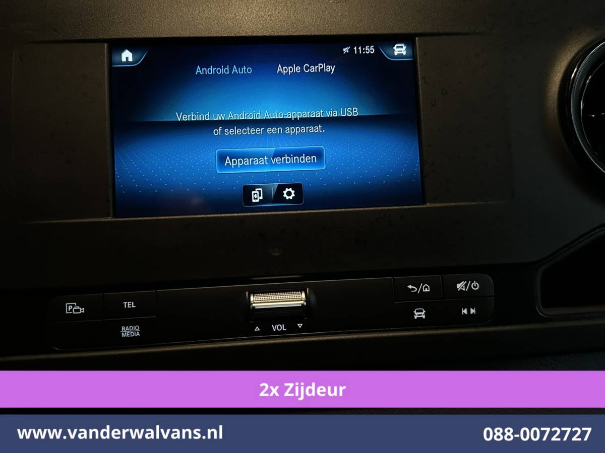 Mercedes-Benz Sprinter Mercedes-Benz Sprinter 315 CDI 150pk L3H2 Euro6 Airco | 2x Zijdeur | Camera | Apple Carplay | Chauffeursstoel Android Auto, Parkeersensoren, Tachograaf