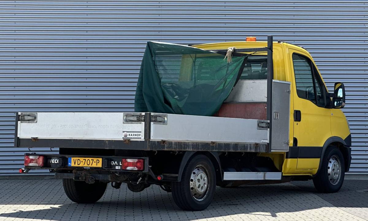 Iveco Daily Iveco Daily 35S14G 345 CNG Openlaadbak benzine/CNG Trekhaak 3500kg