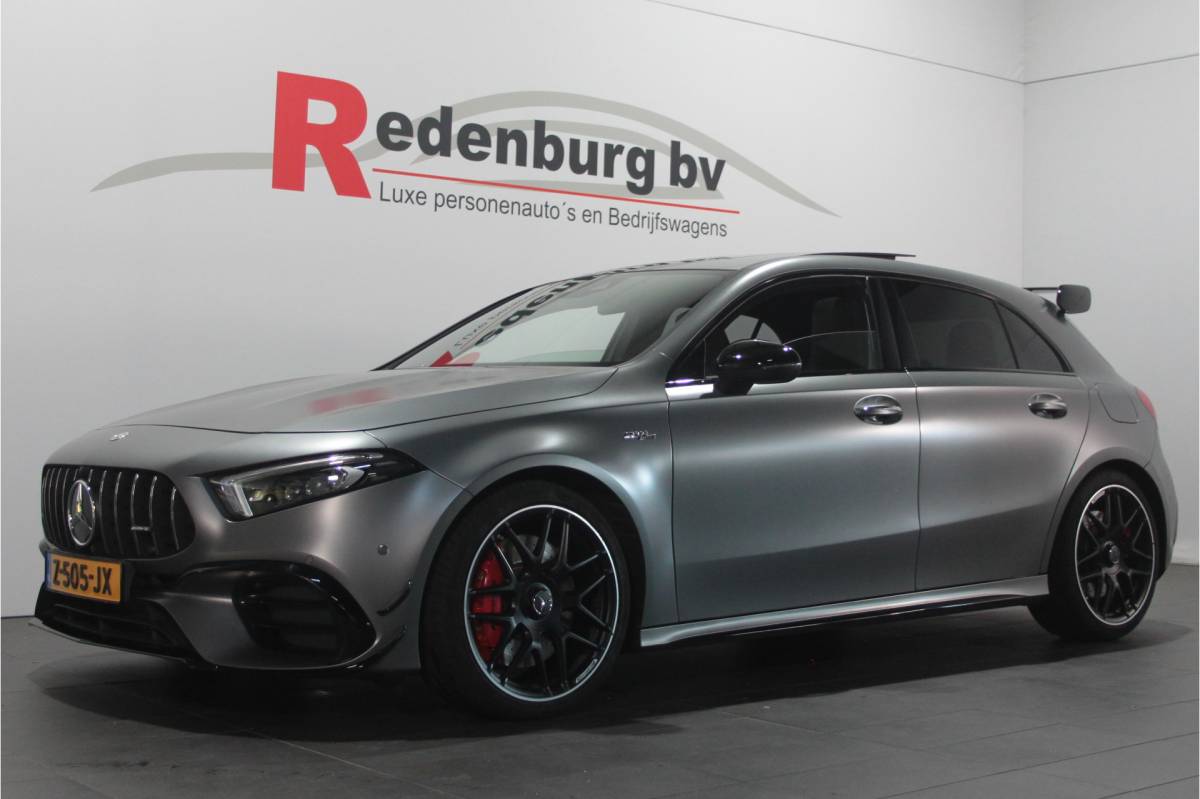 Mercedes-Benz A-Klasse Mercedes-Benz A-klasse AMG 45 S 4MATIC+ – Pano – Aerodynamica – Dealer onderhouden