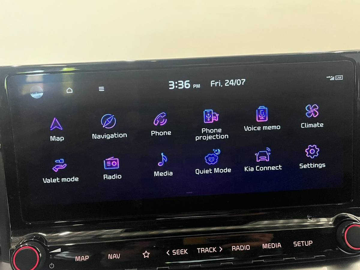 Kia Ceed Sportswagon Kia Ceed Sportswagon 1.0 T-GDi Pulse Navigatie Apple Carplay Android Auto Parkeerhulp achter Cruise Control Half leder Climate Control Lichtmetalen velgen