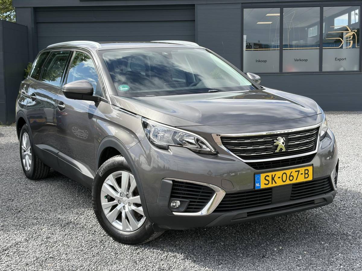 Peugeot 5008 Peugeot 5008 1.2 PureTech Active 1e Eigenaar,D-riem 12-2023,Trekhaak,7 Persoons,6 Bak,Carplay,Clima,Cruise,131pk,Pdc,Dealer Onderhouden,N.A.P,Apk tot 05-2027