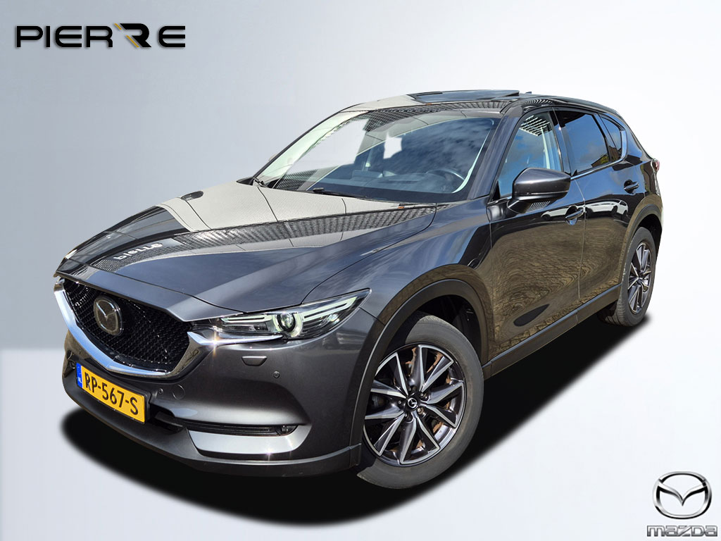 Mazda CX-5 Mazda CX-5 2.5 SkyActiv-G 192 GT-M 4WD | AUTOMAAT | LEDER | BOSE | OPEN DAK | FULL-OPTION!! 2000 KG TREKGEWICHT!