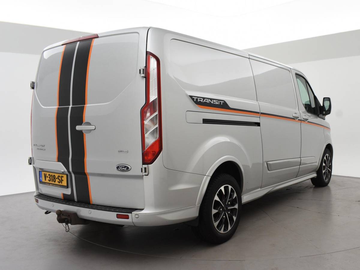 Ford Transit Custom Ford Transit Custom 310 2.0 TDCI 170 PK AUT. L2H1 SPORT + CAMERA | ADAPTIVE CRUISE | CARPLAY | TREKHAAK | STOELVERW.