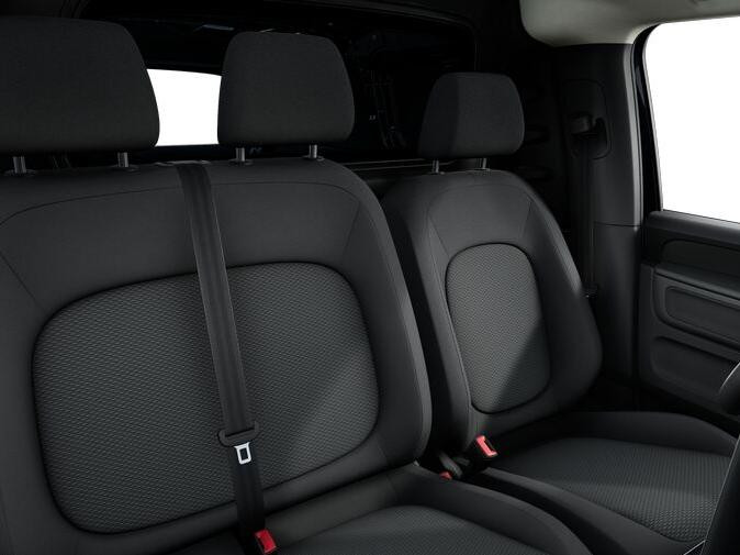 Volkswagen ID. Buzz Cargo Volkswagen Bedrijfswagens ID. Buzz Cargo Bulli Limited Signature Edition 79kWh 340pk 4M 737746 · ECO-lederen bekleding · 20″ LM velgen · Voor en achter spoiler · Zwarte grill ·
