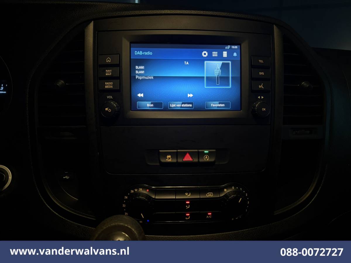 Mercedes-Benz Vito Mercedes-Benz Vito 110 CDI L2H1 Euro6 Airco | Camera | Navigatie | Apple Carplay | Cruisecontrol | Android Auto, Achterklep
