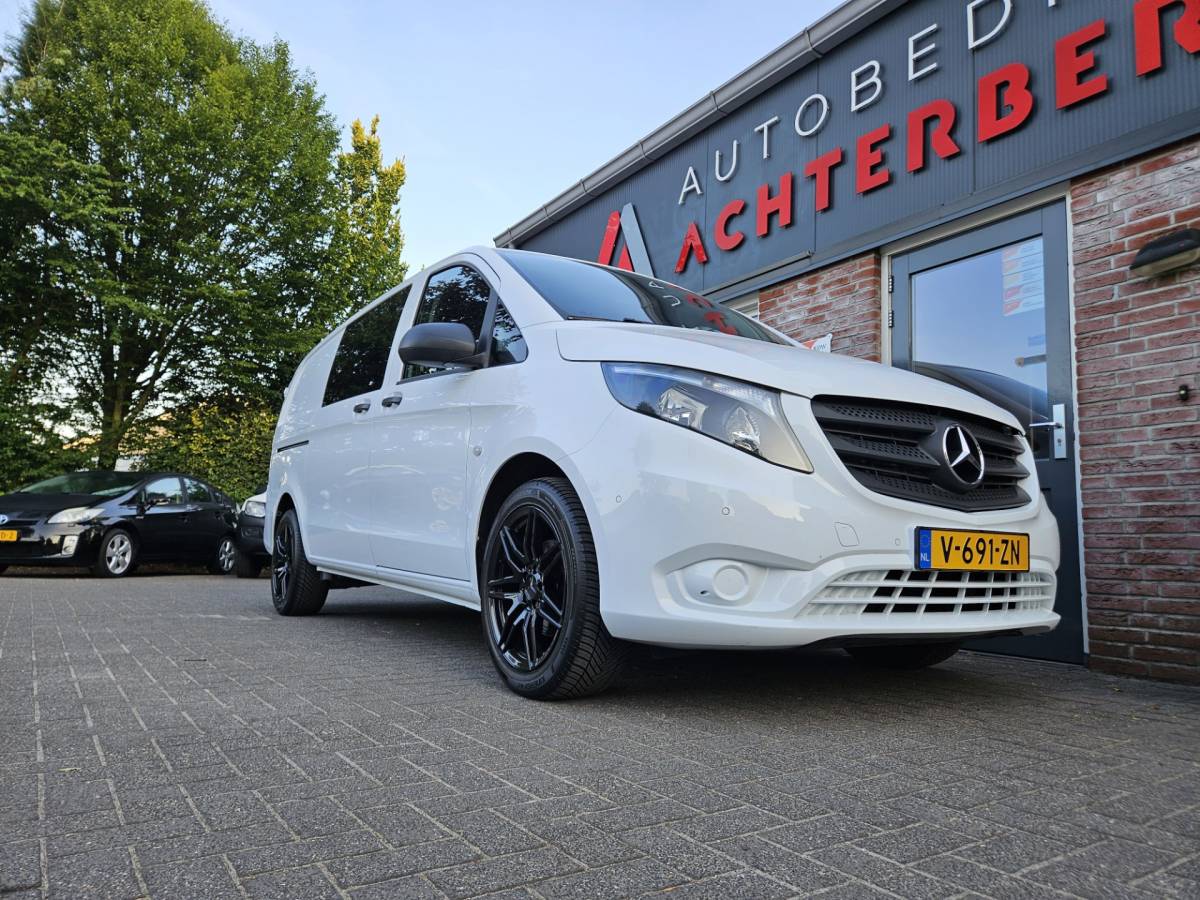 Mercedes-Benz Vito Mercedes-Benz Vito 109 CDI Lang DC Comfort Dubbele Cabine! Airco/Clima! Cruise Control! Nette Bus! NAP!