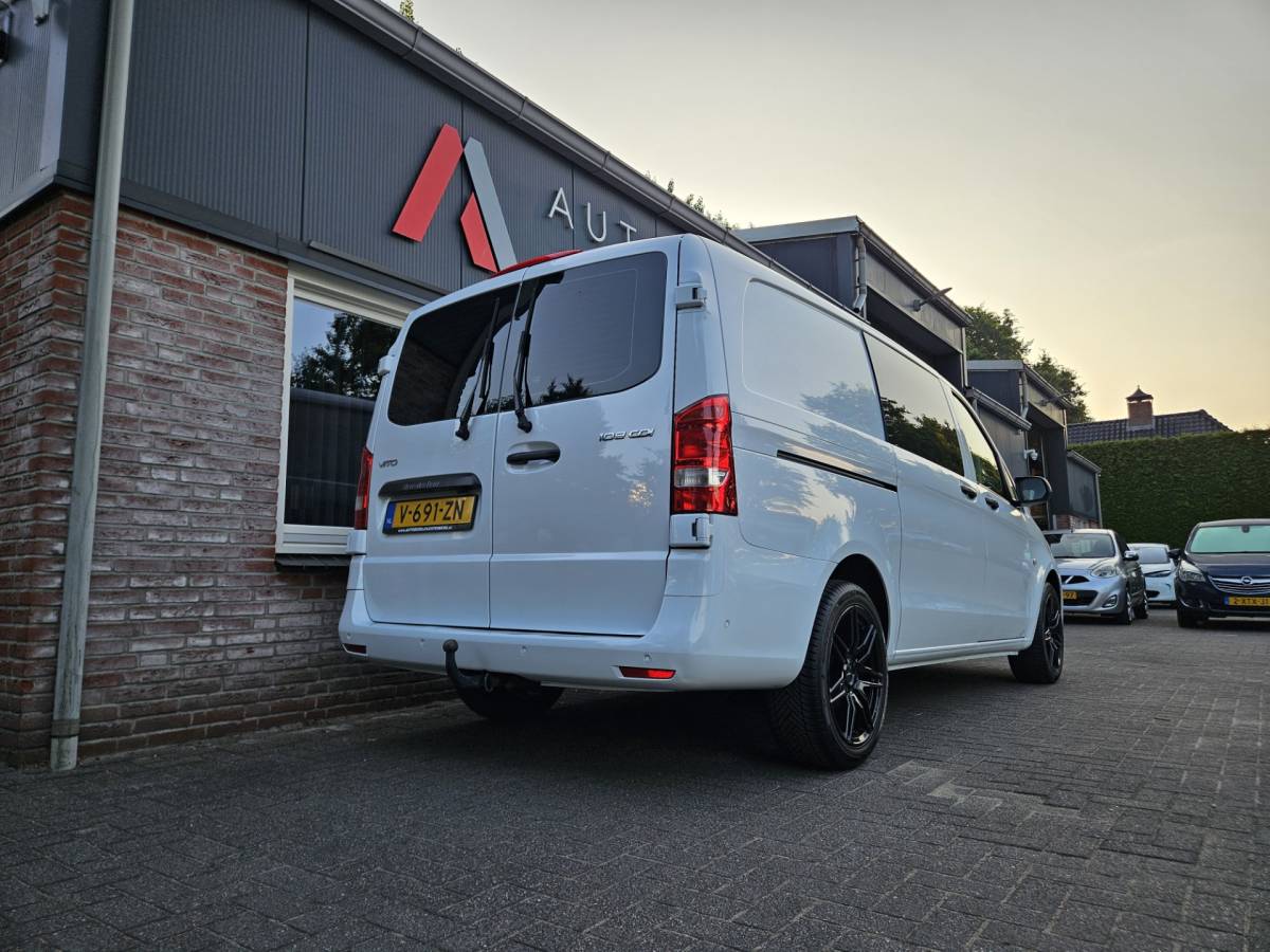 Mercedes-Benz Vito Mercedes-Benz Vito 109 CDI Lang DC Comfort Dubbele Cabine! Airco/Clima! Cruise Control! Nette Bus! NAP!