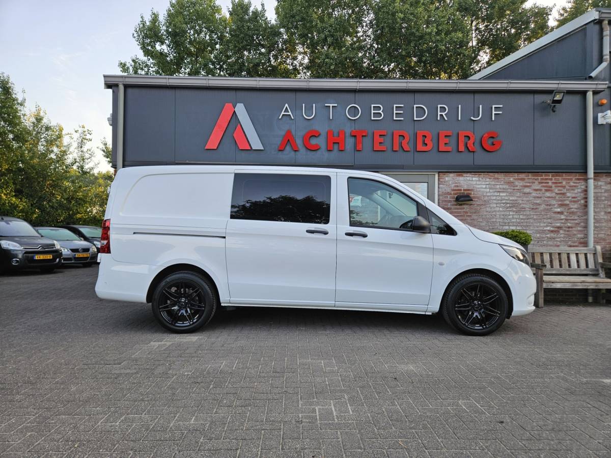 Mercedes-Benz Vito Mercedes-Benz Vito 109 CDI Lang DC Comfort Dubbele Cabine! Airco/Clima! Cruise Control! Nette Bus! NAP!