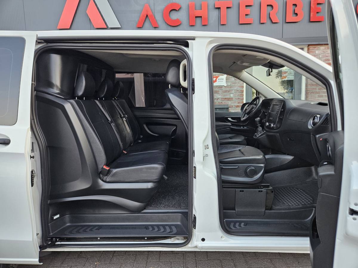 Mercedes-Benz Vito Mercedes-Benz Vito 109 CDI Lang DC Comfort Dubbele Cabine! Airco/Clima! Cruise Control! Nette Bus! NAP!