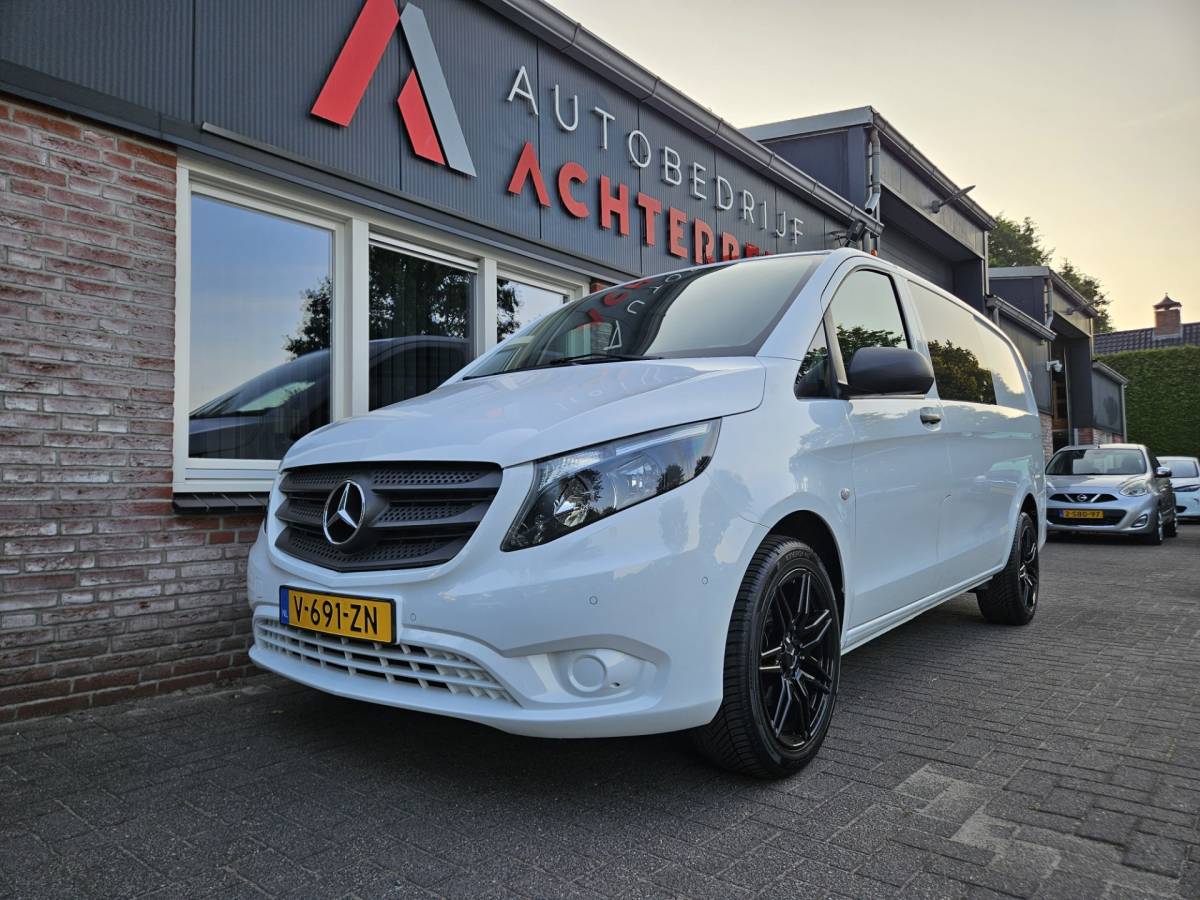 Mercedes-Benz Vito Mercedes-Benz Vito 109 CDI Lang DC Comfort Dubbele Cabine! Airco/Clima! Cruise Control! Nette Bus! NAP!
