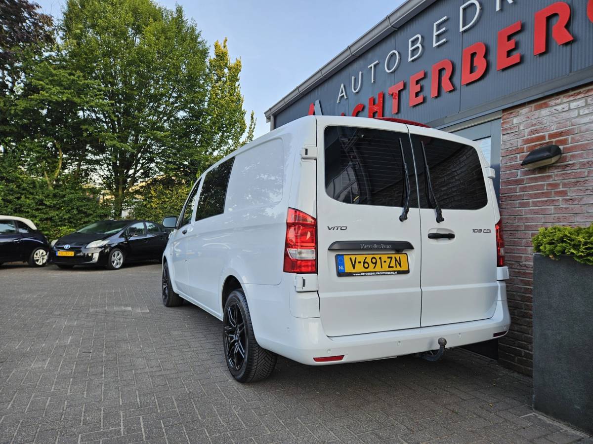 Mercedes-Benz Vito Mercedes-Benz Vito 109 CDI Lang DC Comfort Dubbele Cabine! Airco/Clima! Cruise Control! Nette Bus! NAP!