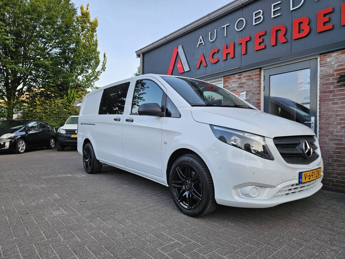 Mercedes-Benz Vito Mercedes-Benz Vito 109 CDI Lang DC Comfort Dubbele Cabine! Airco/Clima! Cruise Control! Nette Bus! NAP!