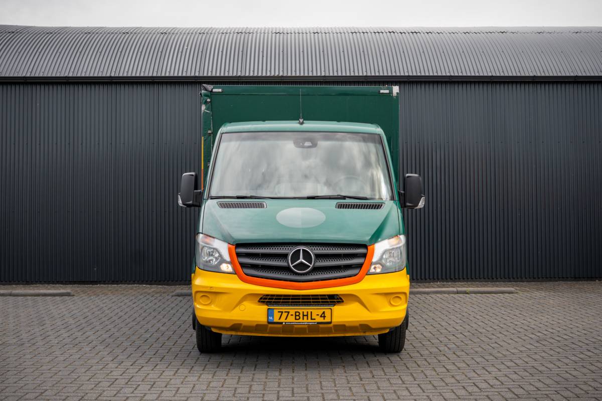 Mercedes-Benz Sprinter Mercedes-Benz Sprinter 516CDI | Bakwagen | EURO 6 | Huifzeil | Schuifwanden | Legbordstellingen | Trekhaak