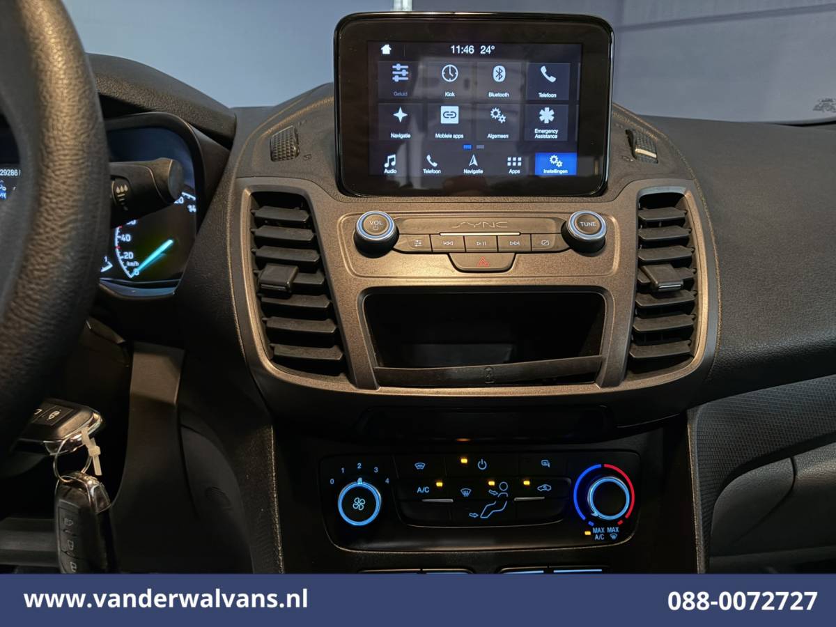 Ford Transit Connect Ford Transit Connect 1.5 EcoBlue L1H1 Euro6 Airco | Navigatie | Camera | Parkeersensoren | Apple Carplay Android Auto, verwarmde voorruit