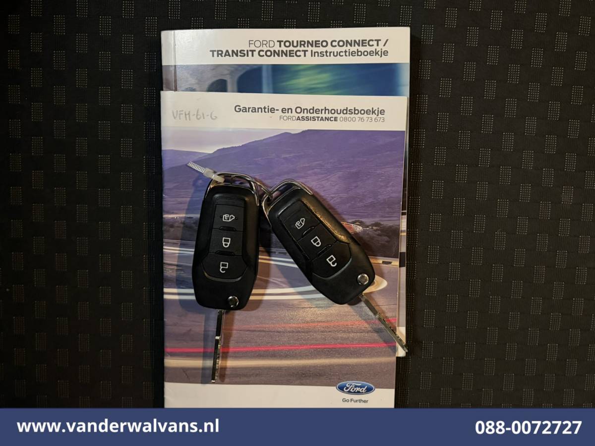 Ford Transit Connect Ford Transit Connect 1.5 EcoBlue L1H1 Euro6 Airco | Navigatie | Camera | Parkeersensoren | Apple Carplay Android Auto, verwarmde voorruit