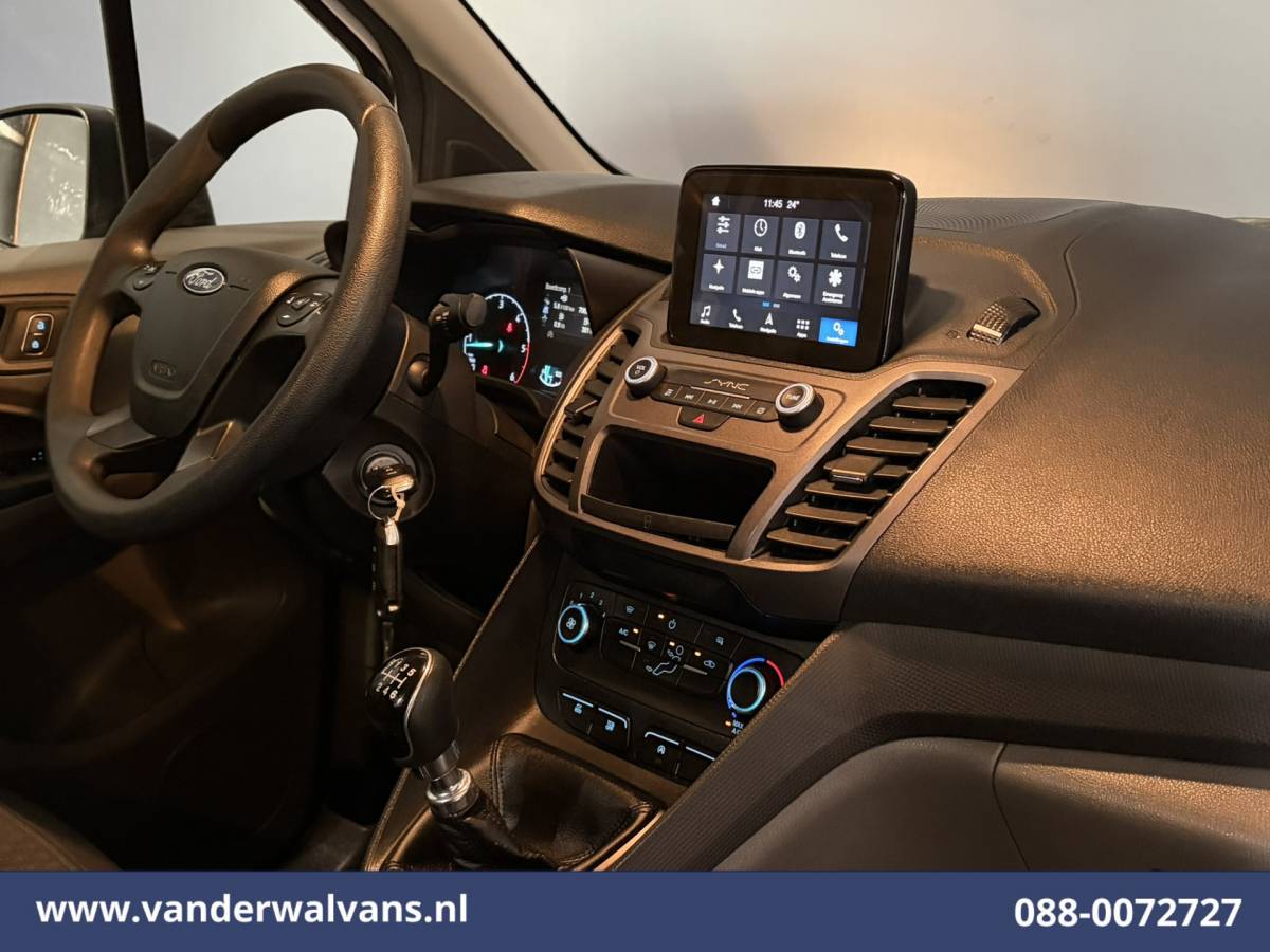 Ford Transit Connect Ford Transit Connect 1.5 EcoBlue L1H1 Euro6 Airco | Navigatie | Camera | Parkeersensoren | Apple Carplay Android Auto, verwarmde voorruit