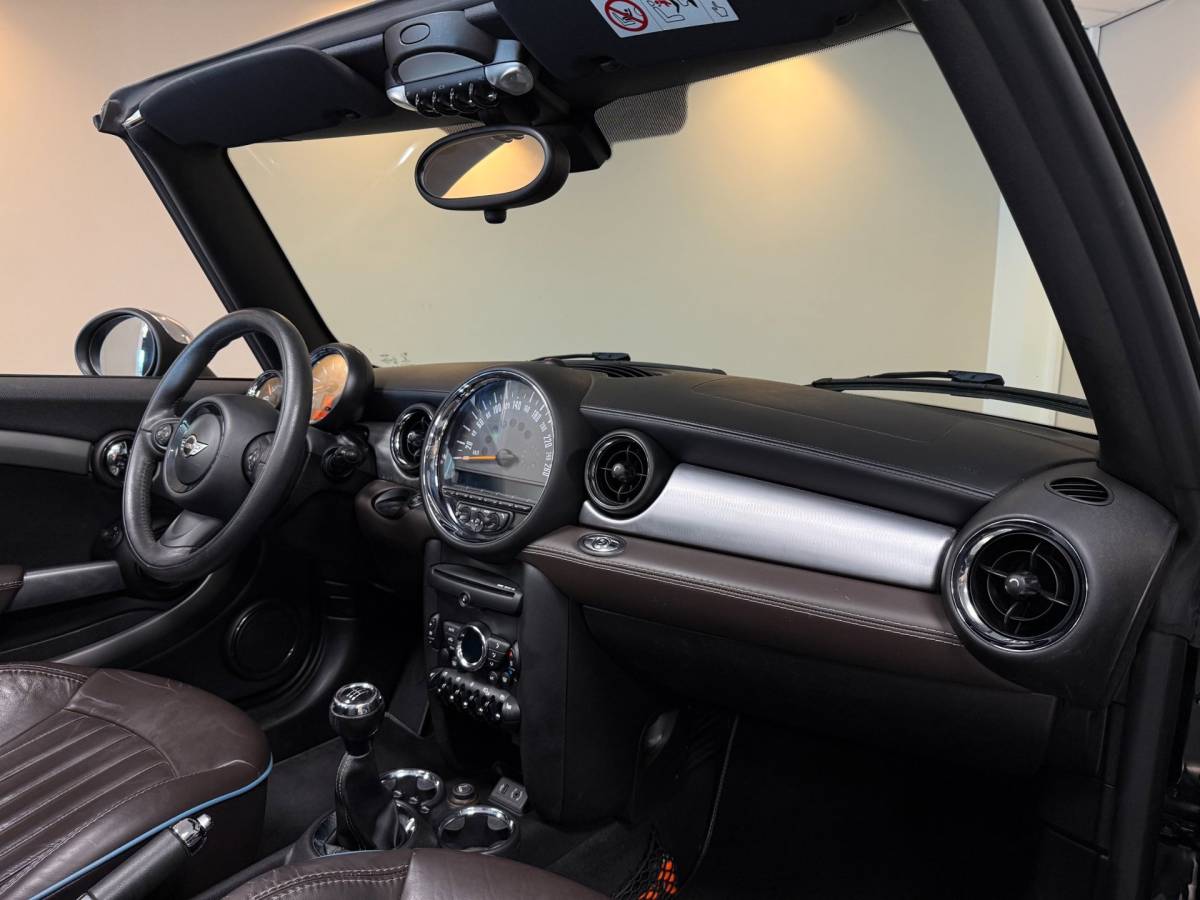 MINI Cooper Cabrio Mini Cabrio 1.6 Cooper Highgate *Special Edition* Leer|Stoelverw.|Cruise|PDC|NAP