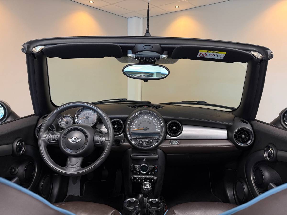 MINI Cooper Cabrio Mini Cabrio 1.6 Cooper Highgate *Special Edition* Leer|Stoelverw.|Cruise|PDC|NAP