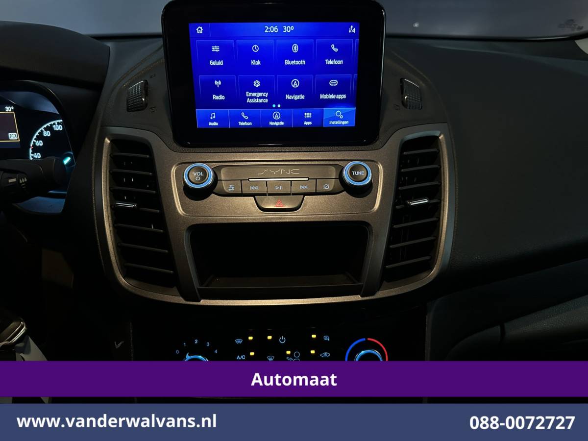 Ford Transit Connect Ford Transit Connect 1.5 EcoBlue 100pk Automaat L1H1 Euro6 Airco | Navigatie | Camera | Cruisecontrol Verwarmde Voorruit, Parkeersensoren