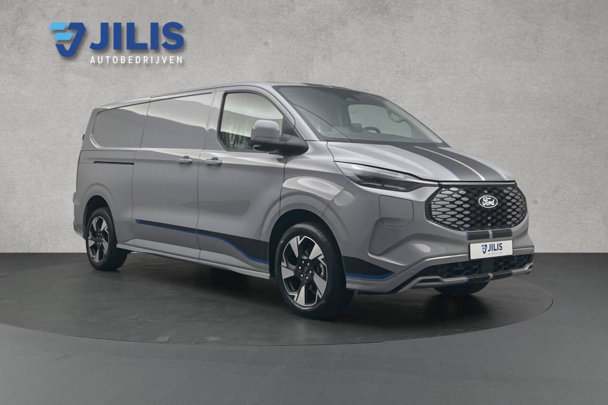 Ford  Ford E-Custom 340 L2 71KWh Sport | 2x schuifdeur | 3-zitplaatsen | Stoelverwarming