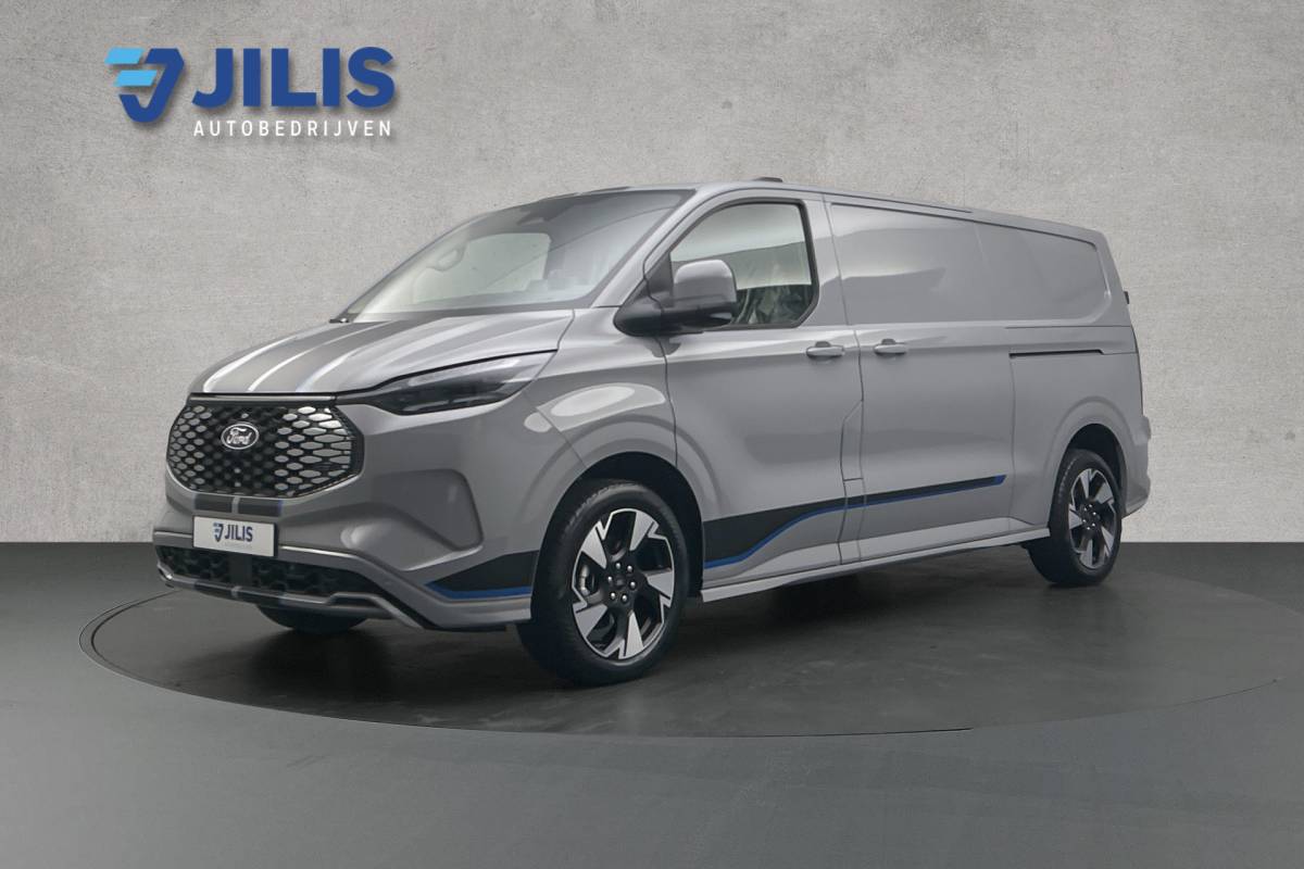 Ford  Ford E-Custom 340 L2 71KWh Sport | 2x schuifdeur | 3-zitplaatsen | Stoelverwarming