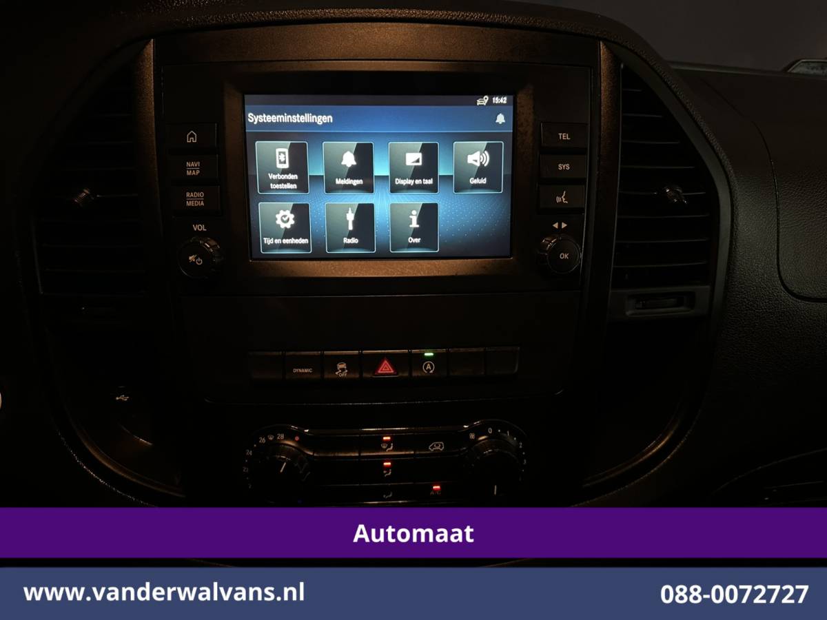 Mercedes-Benz Vito Mercedes-Benz Vito 119 CDI 190pk Automaat 4×4 L2H1 Euro6 Airco | Camera | Apple Carplay | Cruisecontrol Android Auto, Parkeersensoren, Stoelverwarming, Bijrijdersbank