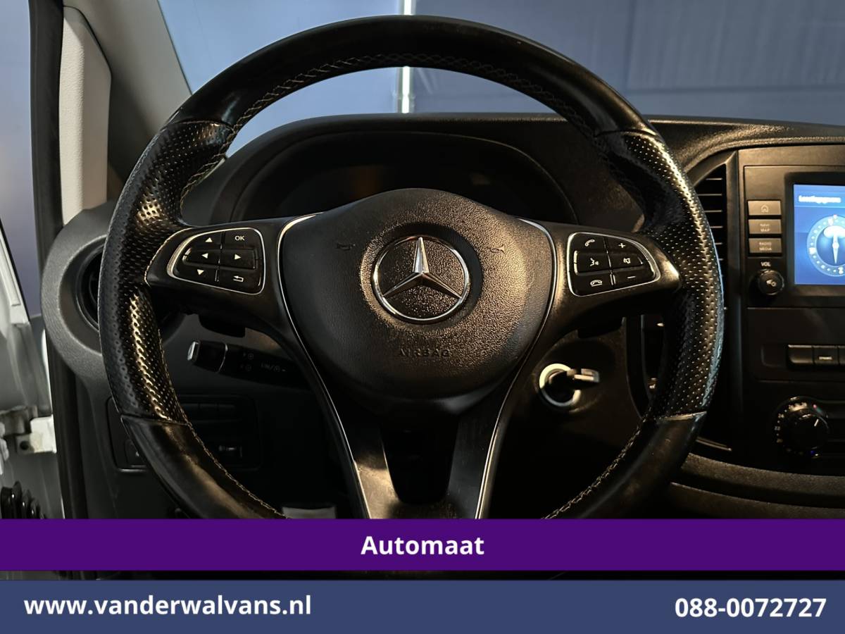Mercedes-Benz Vito Mercedes-Benz Vito 119 CDI 190pk Automaat 4×4 L2H1 Euro6 Airco | Camera | Apple Carplay | Cruisecontrol Android Auto, Parkeersensoren, Stoelverwarming, Bijrijdersbank