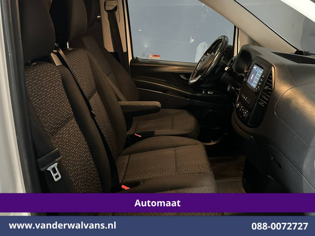 Mercedes-Benz Vito Mercedes-Benz Vito 119 CDI 190pk Automaat 4×4 L2H1 Euro6 Airco | Camera | Apple Carplay | Cruisecontrol Android Auto, Parkeersensoren, Stoelverwarming, Bijrijdersbank