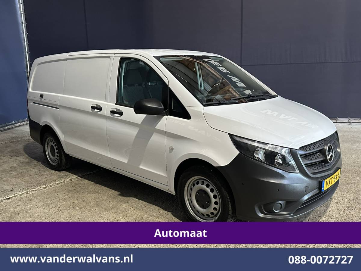 Mercedes-Benz Vito Mercedes-Benz Vito 119 CDI 190pk Automaat 4×4 L2H1 Euro6 Airco | Camera | Apple Carplay | Cruisecontrol Android Auto, Parkeersensoren, Stoelverwarming, Bijrijdersbank