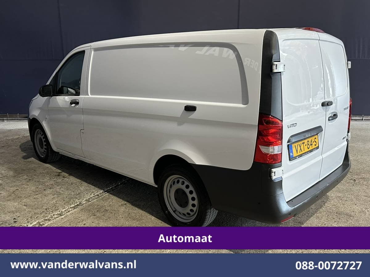 Mercedes-Benz Vito Mercedes-Benz Vito 119 CDI 190pk Automaat 4×4 L2H1 Euro6 Airco | Camera | Apple Carplay | Cruisecontrol Android Auto, Parkeersensoren, Stoelverwarming, Bijrijdersbank