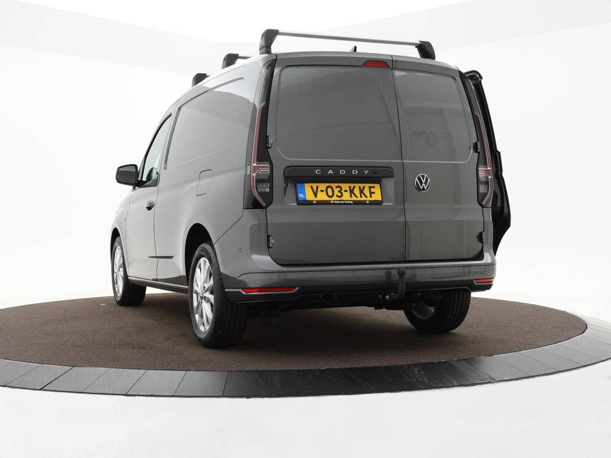 Volkswagen Caddy Volkswagen Caddy Cargo 2.0 TDI 102pk Style · Camera · Trekhaak · Dakdragers · Apple/Android Car Play · Vloerplaat · 17 Inch · Garantie t/m 22-12-2028 of 100.000km