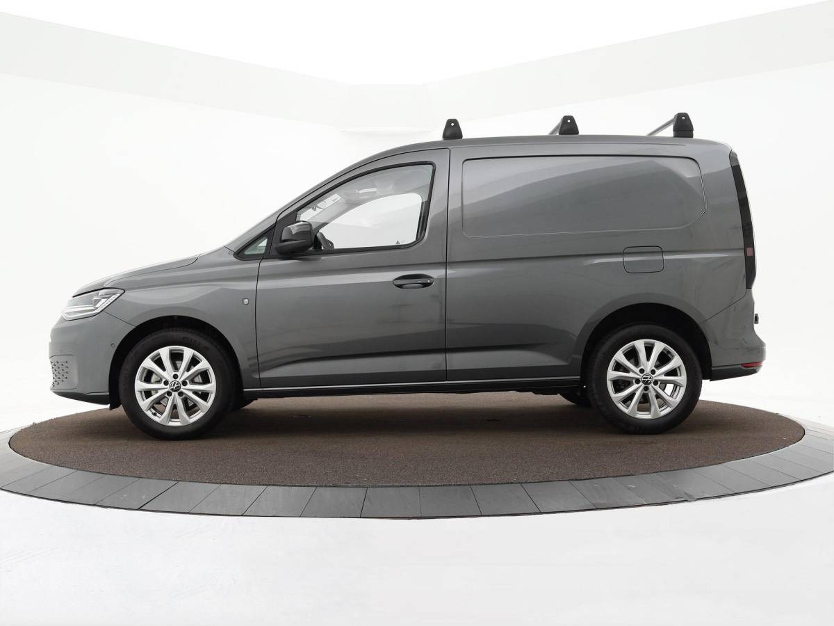 Volkswagen Caddy Volkswagen Caddy Cargo 2.0 TDI 102pk Style · Camera · Trekhaak · Dakdragers · Apple/Android Car Play · Vloerplaat · 17 Inch · Garantie t/m 22-12-2028 of 100.000km