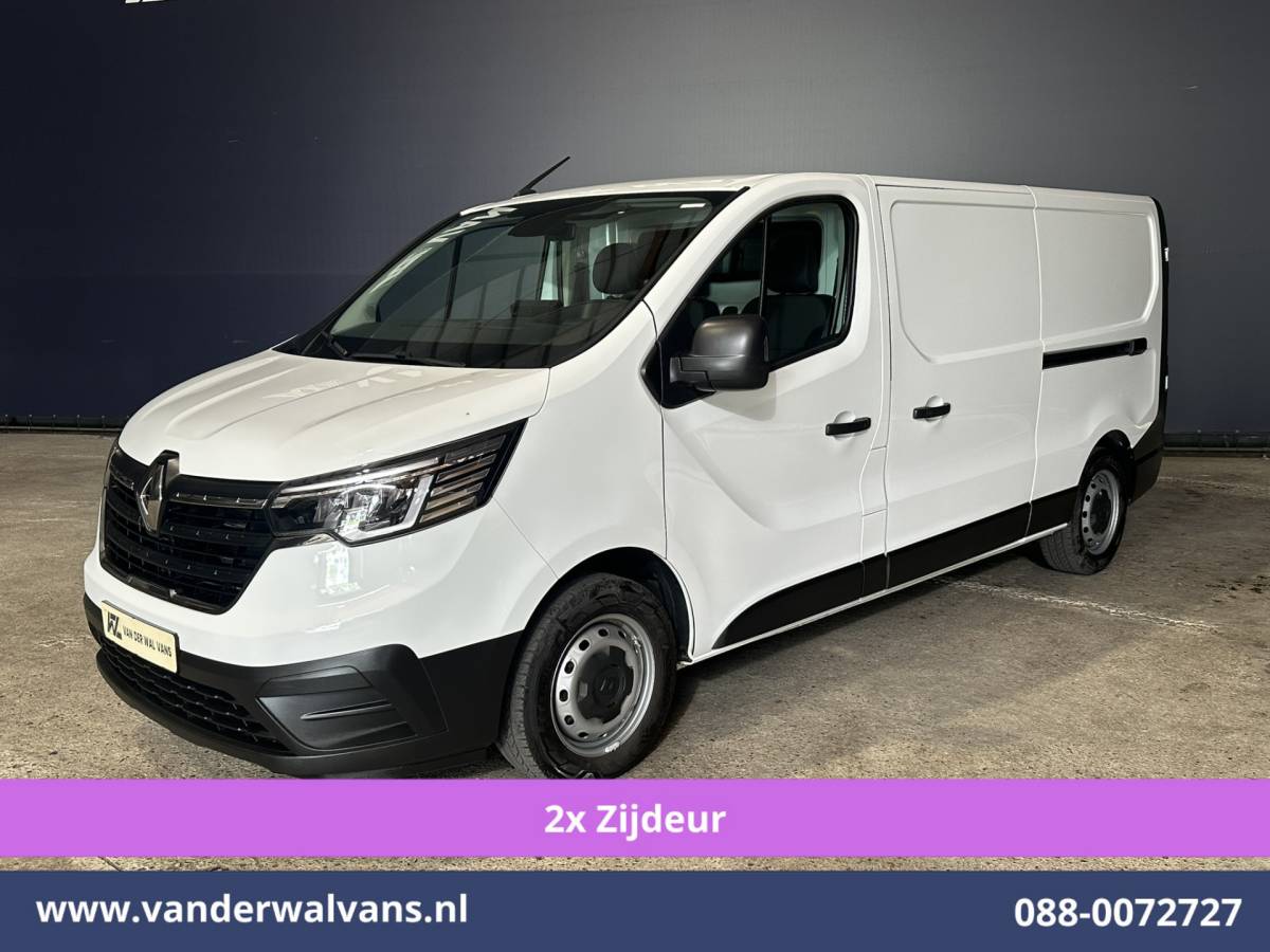 Renault Trafic Renault Trafic 2.0 dCi 131pk L2H1 Inrichting Euro6 Airco | 2x zijdeur | LED | Cruisecontrol | Parkeersensoren Bijrijdersbank