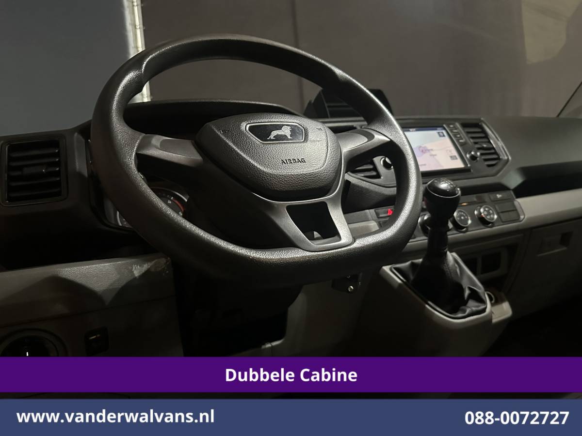Volkswagen Crafter Volkswagen Crafter 2.0 177pk Pick Up Dubbele Cabine 3500kg Trekhaak Open Laadbak Euro6 Airco | 6-Zits | Camera | Navigatie | Apple Carplay Android Auto, Cruisecontrol, Chauffeursstoel