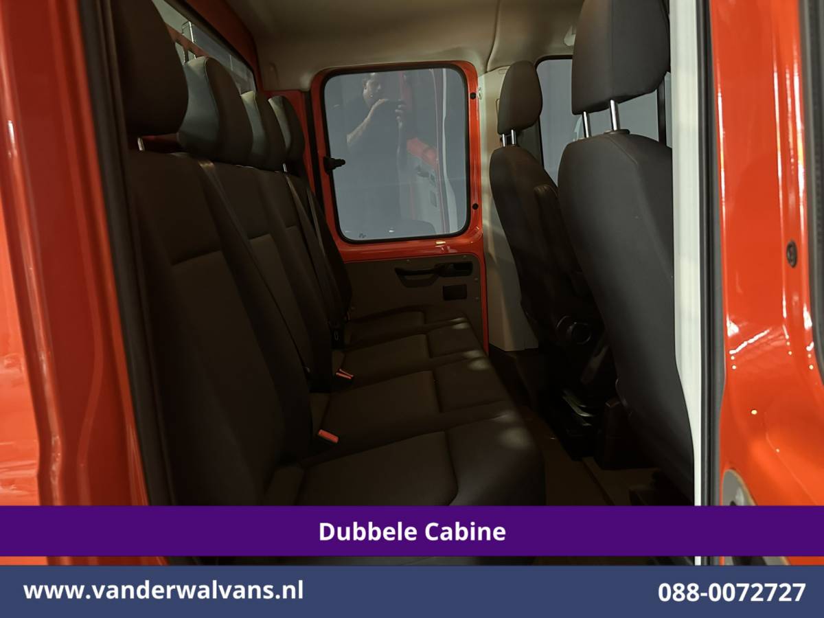 Volkswagen Crafter Volkswagen Crafter 2.0 177pk Pick Up Dubbele Cabine 3500kg Trekhaak Open Laadbak Euro6 Airco | 6-Zits | Camera | Navigatie | Apple Carplay Android Auto, Cruisecontrol, Chauffeursstoel